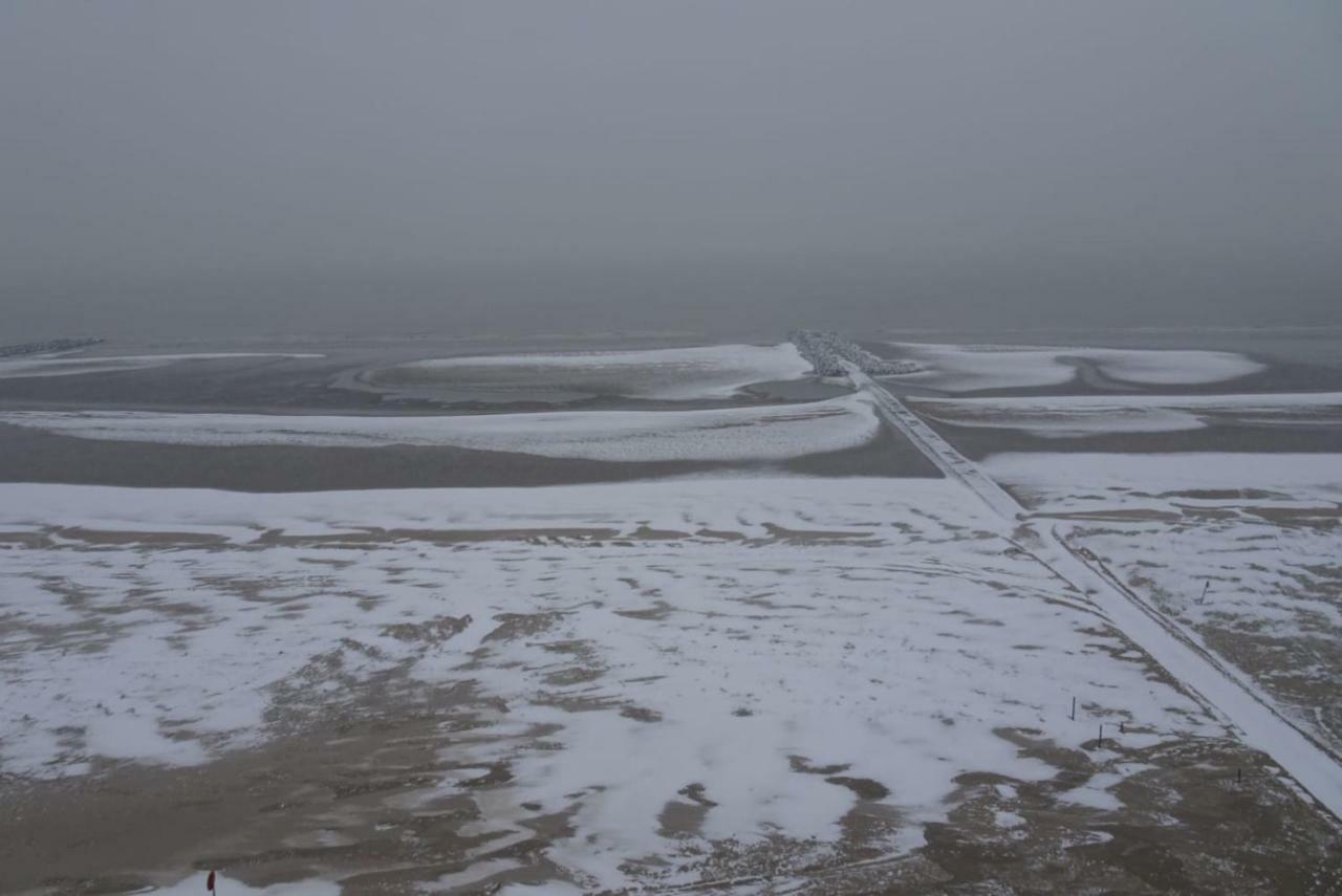 Studio On The Beach With Sea View Middelkerke Bagian luar foto